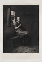 KG 08176
<br/>
'Visschers vrijaadje'
<br/>
<em>Taurel, Edouard (1824-1892)</em>